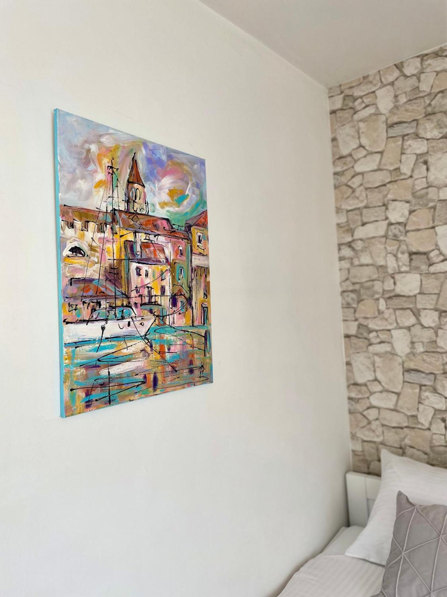 Dinka Old Town Apartment With Sea View Trogir Eksteriør bilde